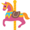 Carousel Horse emoji on Google